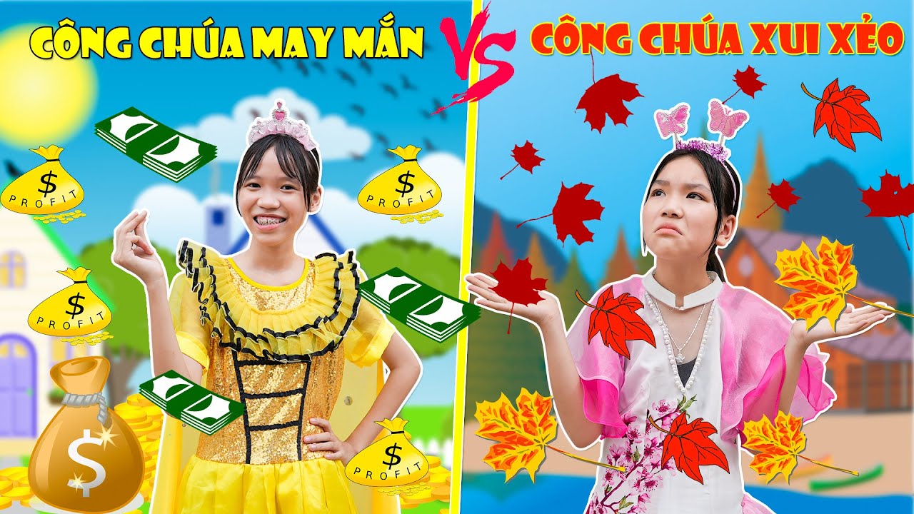 ไทย seo  New  Công Chúa May Mắn \u0026 Công Chúa Xui Xẻo ♥ Min Min TV Minh Khoa