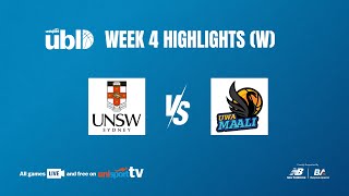 UNSW VS UWA (WOMEN’S) | WEEK 4 | NEW BALANCE UBL 2025