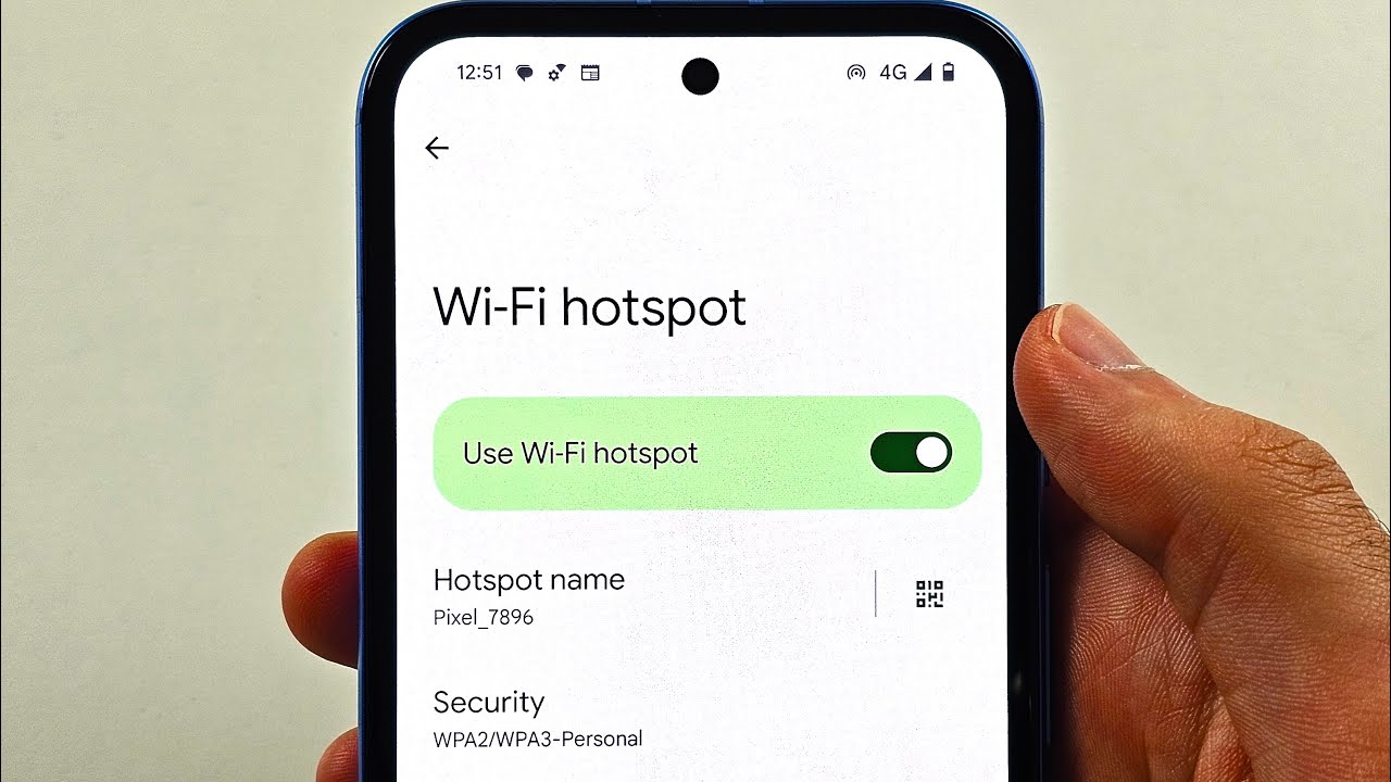 How To Connect Hotspot in Google Pixel 8a - YouTube