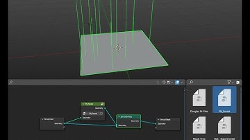 Blender 3D Forest using Geometry Nodes