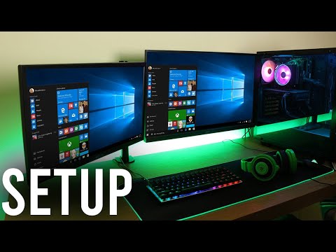 Video: How To Connect A Second Monitor