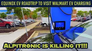 Equinox EV Roadtrip to Walmart EV Charging Near Pittsburgh