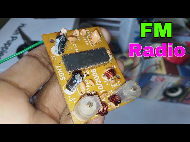 FM receiver kit wiring in 6283ic kit in Hindi !!! class=