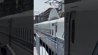 N700A系G16編成【JR東海車両】　ひかり643号新大阪行　発車動画