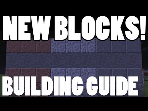 Building Guide for the Minecraft 1.8 Block Types! Tutorial: Granite, Andesite, and Diorite! - Building Guide for the Minecraft 1.8 Block Types! Tutorial: Granite, Andesite, and Diorite!