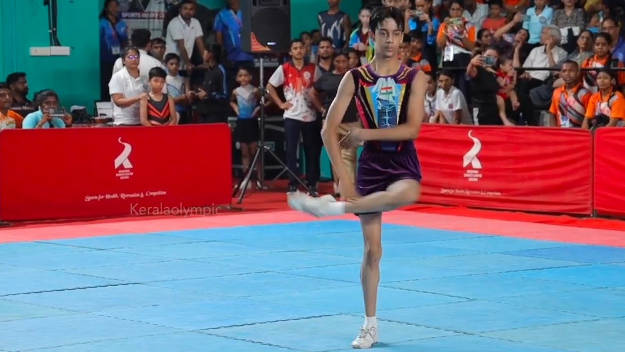 Rudraksh Khanna (J&K) IM | 20th Aerobic Gymnastics National Championship , Kerala | Aerobic Nick 
