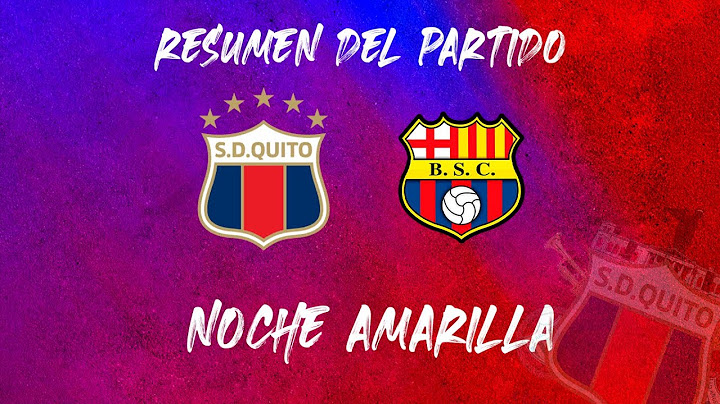 Resumen Deportivo Quito vs Barcelona Noche Amarilla 2024