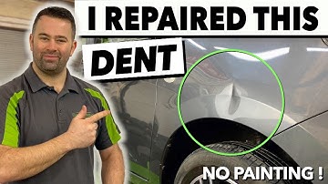 SUPER CLEAN PDR REPAIR ON A FRONT FENDER | Paintless Dent Removal Uk 🇬🇧|By Dent-Remover