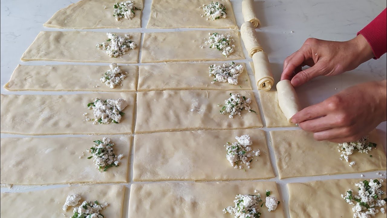 ❗MAYA YOK ❗KABARTMA TOZU YOK ????KAT KAT PUL PUL DÖKÜLEN /EN KOLAY ÇITIR BÖREK NASIL YAPILIR
