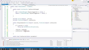 14. WPF -  RelayCommands