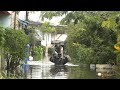 Inondations en thalande aprs le passage du typhon noru