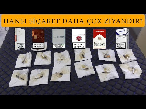 HANSI SİQARET DAHA ÇOX ZİYANDIR