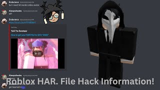 HAR. File Hack/Scam Information