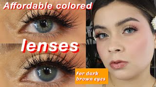 The Most Natural Color Contacts Lenses For Dark Brown Eyes Anesthesia Just4Kira