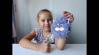 Как сделать брелок в виде котика своими руками/делаем котика из ниток Как сделать брелок в виде котика своими руками/делаем котика из ниток