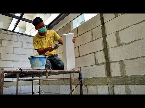 วีดีโอ: โครงการบ้านคอนกรีตมวลเบา (107 รูป): การก่อสร้างและตกแต่งภายในของโครงสร้างคอนกรีตมวลเบาด้วยมือของคุณเอง