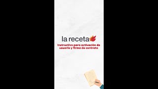 Instructivo Para Activación De Usuario Y Firma De Contrato