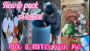PACK A BARREL WITH ME| HOW TO PACK A BARREL FOR JAMAICA