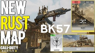 *New* RUST Map | HardPoint BK57 Desert Snake| Call Of Duty Mobile