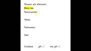 Personuppgifter 4