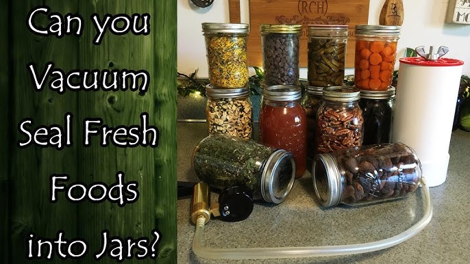 Sealing mason jars in a chamber vacuum sealer - Rick's Food Blog