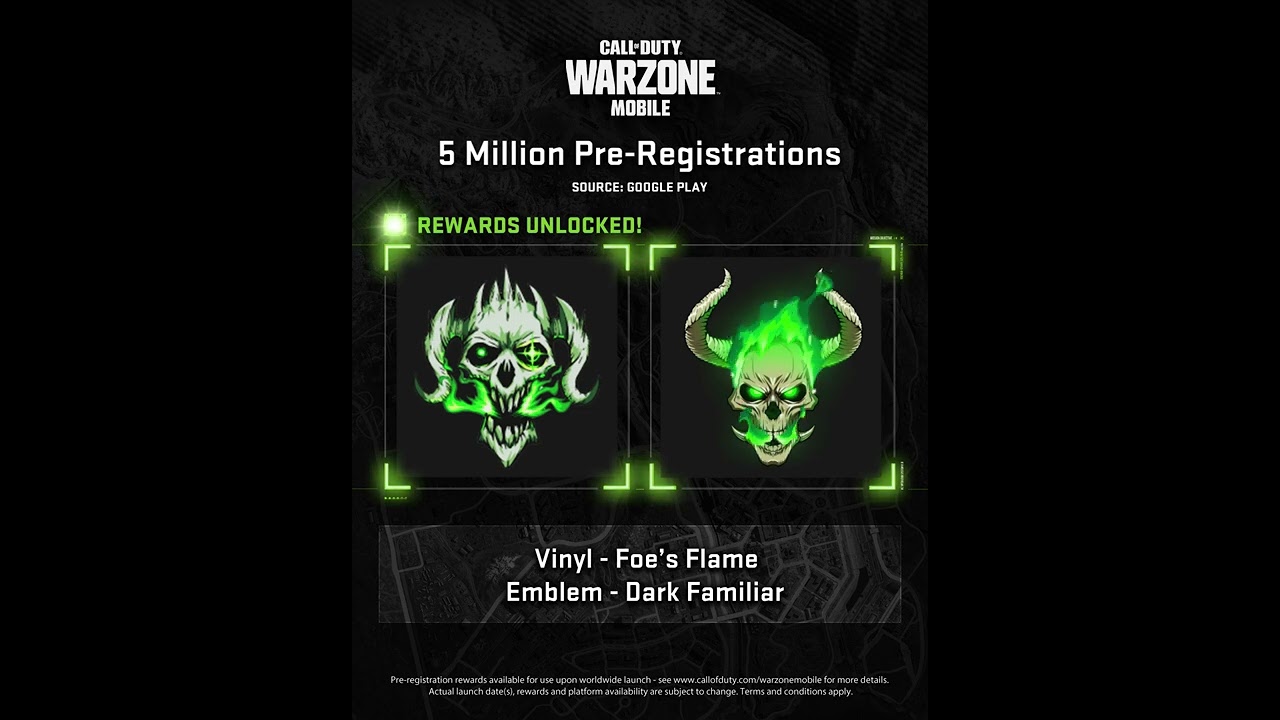 Warzone Mobile News on X: The 25M pre-registrations milestone