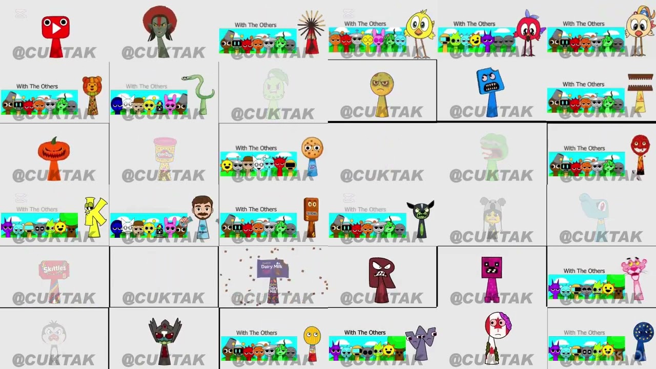 My Sprunki Oc Cuktak Vs Nienparison Quadparison 1