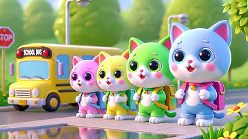 Bài Hát ĐANG HOT Về Chú Mèo Con - Liên Khúc Nhạc Thiếu Nhi 4K Cho Bé Ngồi Xem Ăn Ngon Miệng Hơn