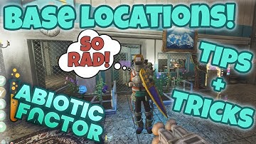 Survive EASY with These Tips+Tricks and Base Locations! Abiotic Factor 