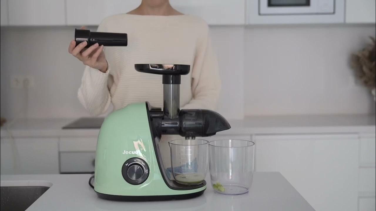 Jocuu Cold Press Slow Juicer extractor Machine YouTube
