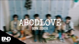BOYNEXTDOOR 'ABCDLOVE' (sped up)