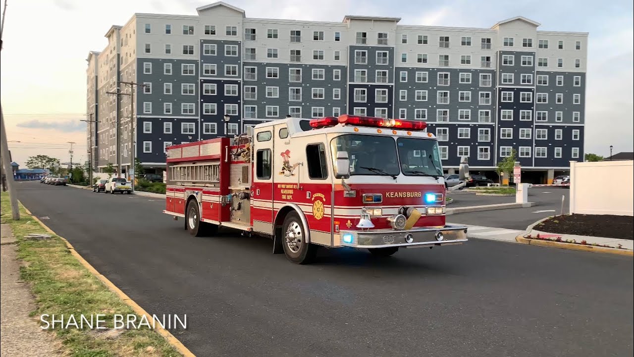 Keansburg Fire Department Engine 21275 Responding 6/1/21 YouTube