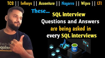 Top 25 most asked SQL Interview Questions and Answers | The best SQL Interview Questions | Part -1