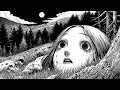 Horror Manga Reading Music Beside the Doll Face in the Grass