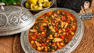 🌿 GAZİANTEP’İN MEŞHUR PİRPİRİM AŞI | TAM BİR ŞİFA DEPOSU! 😍 | SEMİZOTU YEMEĞİ