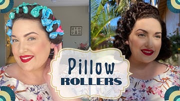 Vintage Waves and Curls II Pillow Roller Set