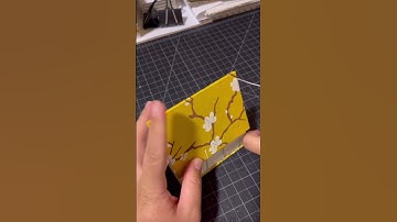 Coptic stitch binding tutorial p.3 | one more to go 🌟🍯🌼💛 #bookbinding #handmade #copticbinding