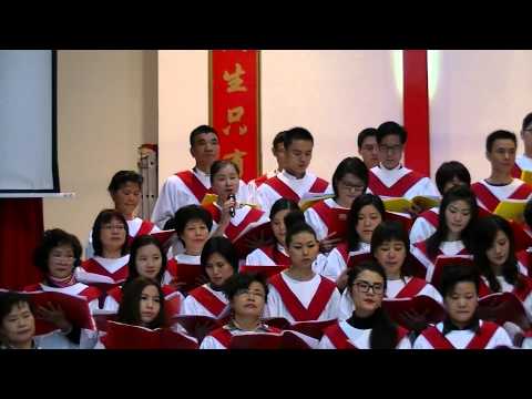 2012年巴黎温州教会圣诞晚会 第一个节目：诗班献诗