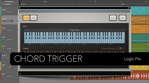 Logic Pro: Chord Trigger