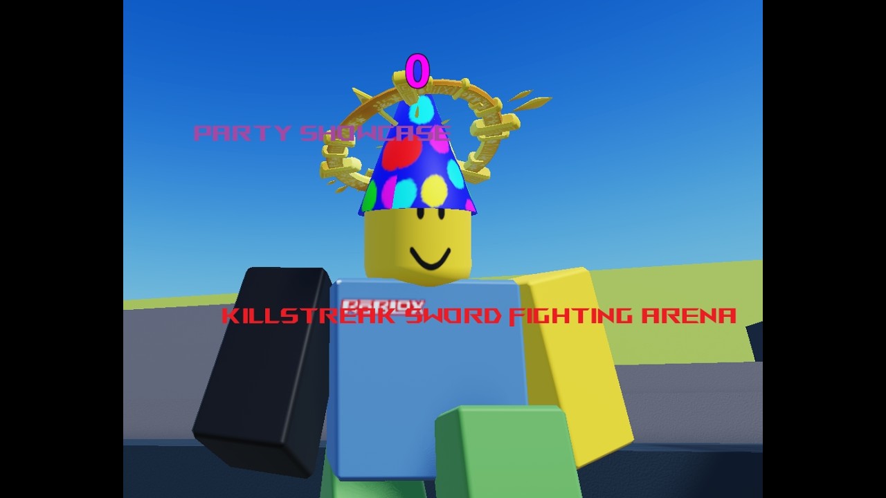 PARTY Showcase ////killstreak sword fighting arena