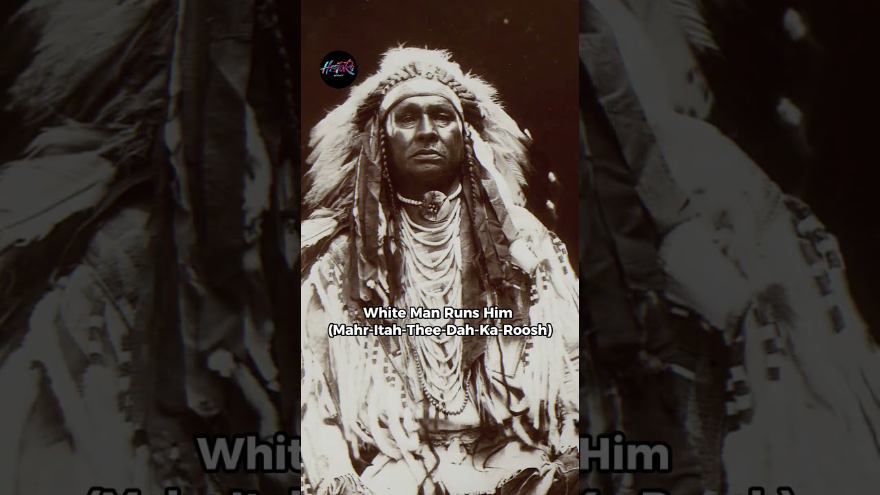 White Man Runs Him: Crow Scout at Little Bighorn #nativeamerican #littlebighorn