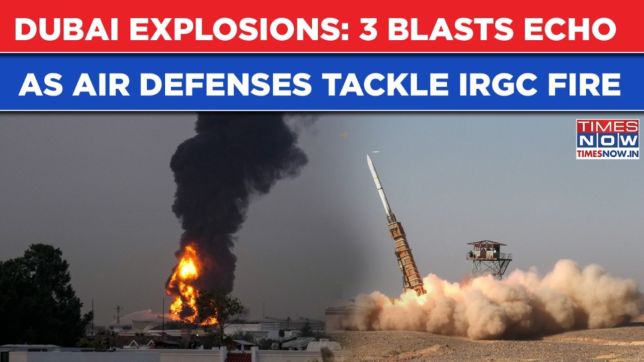 Dubai Missile Alert: 3 Explosions Echo As UAE Military Tackles Incoming ...