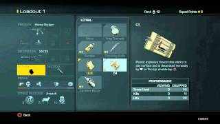 Call of Duty Ghost Weapons and Skill Preview
