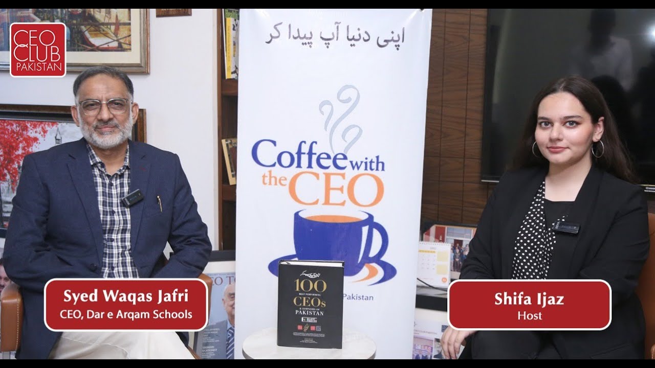 Coffee with CEO Podcast | Syed Waqas Jafri | CEO Club Pakistan | IPSOS ...