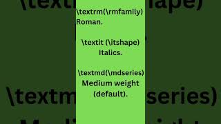 Famous fonts styles in latex Profile