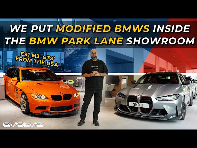 Filling BMW Park Lane's showroom with some of the rarest and most modified BMWs ever made. class=