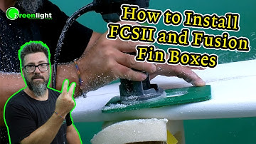 DIY Surfboard Building - How To Install Fin Boxes