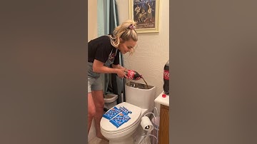 Wife pranks husband in most creative hilarious way EVER! 😂 #tonyandangel #funnycouple #prank
