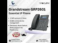 Grandstream GRP2601 – Essential Business IP Phone