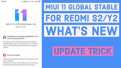 REDMI S2/Y2  MIUI 11 Global Stable V 11.0.1.0 | How To Update Now What